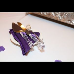 Cutlery • Purple Wedding Cutlery